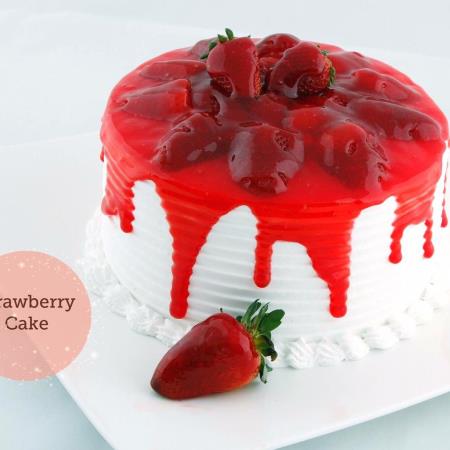 strawberry cake